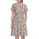 thumbnail image 1 of Easygdp Cute Rabbit para Vestido Transpirable de Mujer, Vestido Suelto de Manga Corta con Pliegues y Bolsillos para el Verano, 1 of 6