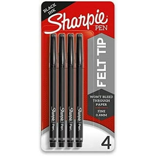 Sharpie Fine Point Pen - Fine Pen Point - Black - 2 / Pack