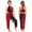 Red, variant on Girls Latin Dance Performance Bodysuit Shiny Sequin Tassel Jumpsuit Dancewear Blue 6