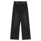 thumbnail image 5 of WILLBEST Jeans Mujer Pantalones Vaqueros Holgados de Pierna Recta y Cintura Alta para Mujer, Pantalones Vaqueros de Pierna Ancha, Cómodos, Elásticos, Largos Hasta El Suelo, Casuales Chica, 5 of 5