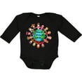 thumbnail image 3 of Inktastic Peace Through Unity Boys or Girls Long Sleeve Baby Bodysuit, 3 of 5