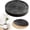 E, variant on YardChic Plant Caddy with Hidden Wheels, Heavy Duty Rolling Plant Stand with Silent Casters, Flower Pot Mover Planter Dolly for Indoor Outdoor Large Flowerpots Circular Tray Flowerpots, 8 Inch