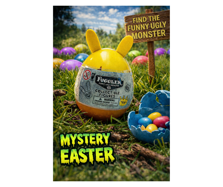 Fuggler Easter Egg 3-Inch Mystery Collectible Character - 2 Pack