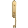 thumbnail image 4 of Baldwin Left Handed Manchester Handleset Wave Lever - Lifetime Polished Brass, 4 of 5