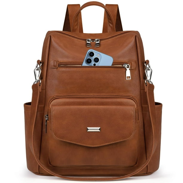 Mochila RAINSMORE de piel sintética impermeable para mujer
