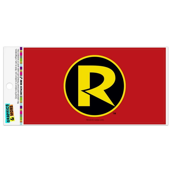 Batman Robin Logo Automotive Car Refrigerator Locker Vinyl Magnet
