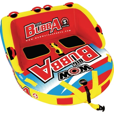UPC: 4897034343120 | WOW Watersports Big Bubba HI-VIS 2P Towable – 2 Person