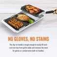 thumbnail image 3 of Yukon Glory 5-Pc Sear N Serve Cast Iron Grilling Set with Tray for BBQ, Fish, & Vegetable, 3 of 8