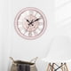 thumbnail image 5 of Reloj de pared retro Zulema Vintage Silencioso Sin tictac Rosado 11 pulgadas, 5 of 7