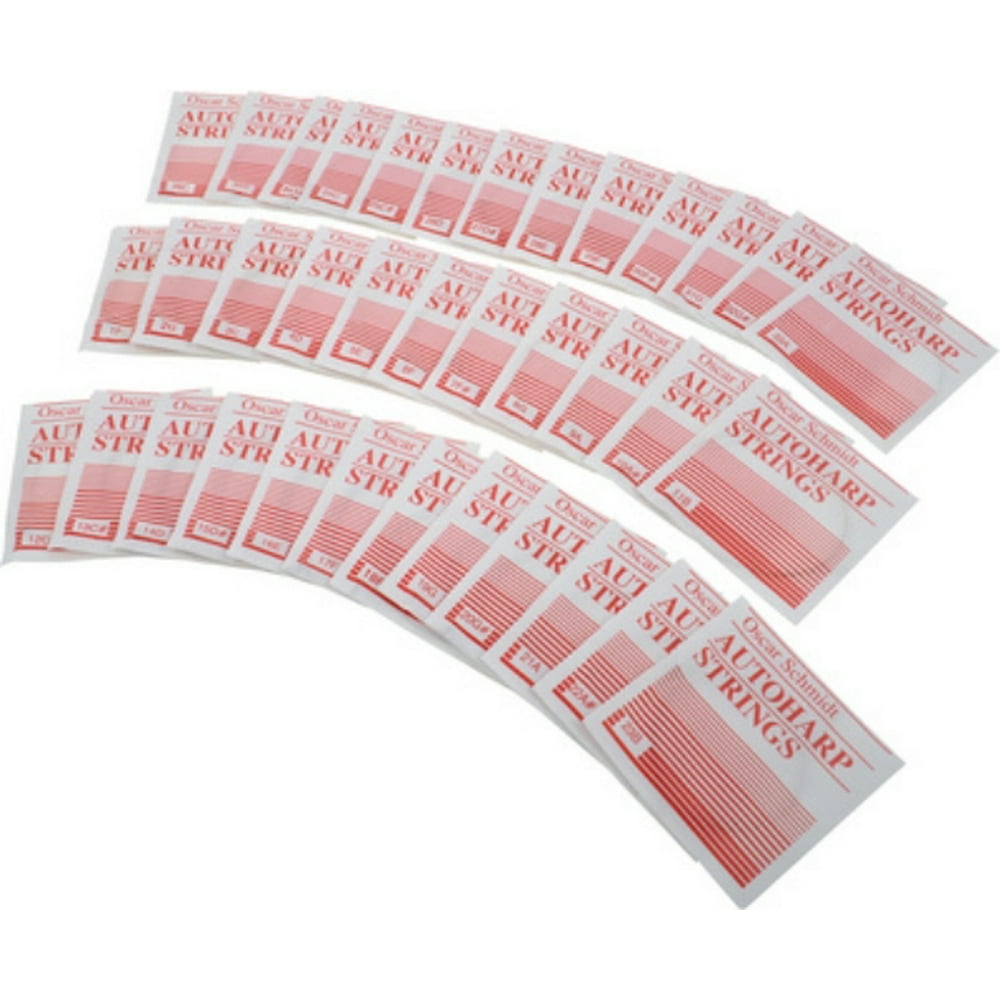 Oscar Schmidt B Model Autoharp String Set, Ball End Set, Model ASB