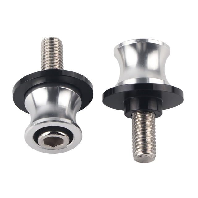Oubit Sliders Stand,10mm Motorcycle CNC Rear Swingarm Bobbins CNC Swing Arm Spool Advanced Technology