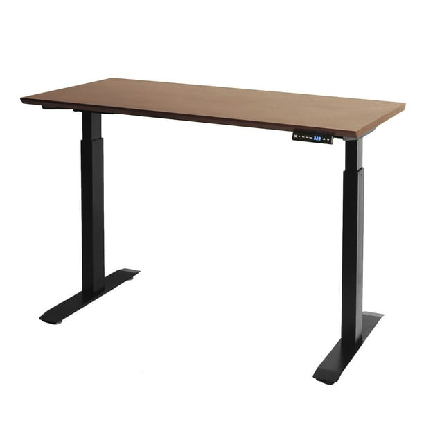 SEVILLE CLASSICS AIRLIFT ELECTRIC HEIGHT ADJUSTABLE STANDING DESK WITH