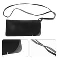 thumbnail image 2 of Black PU Multi Functional Sunglasses Case with Neck Strap for Storing Glasses Keys Phones and Small, 2 of 10