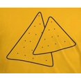 thumbnail image 4 of Halloween Tortilla Chips Food Costume Mens T Shirt, 4 of 5