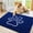 Blue, variant on Dog Door Mats for Muddy Rug, Microfiber Quick Dry Chenille Entryway Rug, Non-Slip Absorbent Chenille Indoor Doormats，Machine Washable Pet Rug