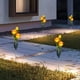 thumbnail image 5 of CaiYueKe Solar Powered Rose Garden Lights Outdoor Waterproof LED Decorative Lawn Stake Lights for Yard Pathway Patio Landscape Decor, 5 of 7