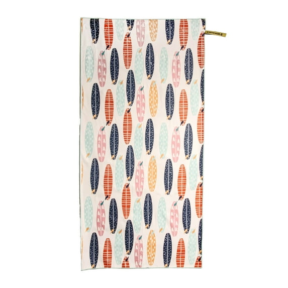 Surfin|BeachTech 30"x60" sustainable beach towel|Eco-friendly