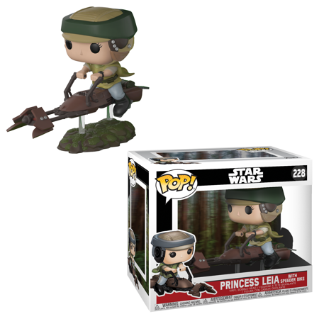FUNKO POP! DELUXE Star Wars: Leia on Speeder Bike