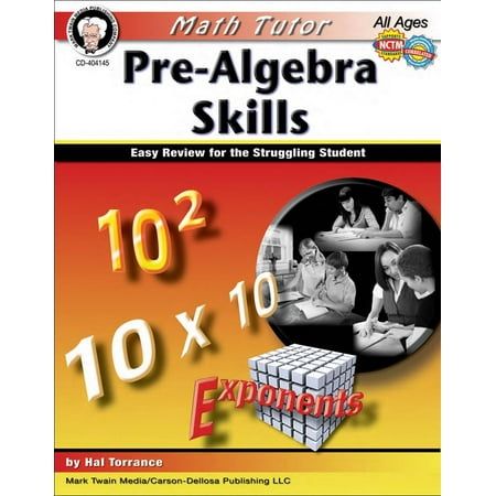 Math Tutor: Math Tutor: Pre-Algebra, Ages 11 - 14: Easy Review for the Struggling Student (Best Math Tutor App)