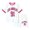 White, variant on CUSTG Kids 2-Piece Outfit Sets Letter Print Short Sleeve Tops With Shorts Casual Sport Summer Outfit For Toddler Kids Easy Movement School School Kids Clothes