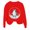 B399 Red, variant on Likimi Toddler Girls Sweatshirts Animal Print Crew Neck Sweatshirt For Girls Long Sleeve Loose Fit Casual Pullover Size 3-4 Years