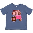 thumbnail image 3 of Inktastic Pink Tractor Little Sister Girls Baby T-Shirt, 3 of 5