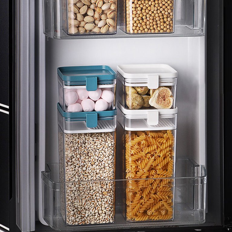 Twowood Airtight Food Storage Container Kitchen Pantry Square Cereal  Organizer Bottle