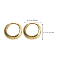 thumbnail image 2 of OULII 1Par Aretes De Dorados Para Mujer Colgante Para Fiestas Y Eventos, 2 of 8