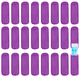thumbnail image 1 of Paquete de 24 bolsas reutilizables para paletas, mangas anticongelantes, 1 of 5