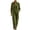 Brnmyaeo Green, variant on Brnmyaeo Women's Velour Tracksuit Set Mock Neck Velvet Loungewear Outfit Henley Button Pullover Loose Fit Wide Leg Lounge Pants Fall 2 Piece Sets