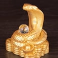 thumbnail image 4 of Bgsha Resin Snake Ornaments for Ruyi Snake Desktop Ornaments Bookcase Entryway Crafts Home, 4 of 7