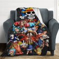 thumbnail image 6 of One Piece Throw Blanket Fleece Blanket for Couch Bed Travel Home, Luxury Plush Cozy Fuzzy Blanket Super Soft Warm Lightweight, 6 of 8