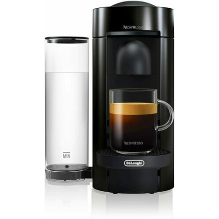 Photo 1 of Nespresso VertuoPlus Deluxe Coffee and Espresso Machine by De'Longhi, Piano Black
