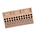 thumbnail image 4 of Portaherramientas De Cuero Regalo Multiusos Portaherramientas De Madera Para Artesanía En Cuero Almacenamiento Fácil Para Máquinas Biseladoras ANGGREK Arte y Manualidades, 4 of 8