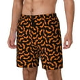 thumbnail image 1 of Balery Halloween Bat Bañador para hombre, shorts de playa de secado rápido con entrepierna y forro de compresión-XX-Large, 1 of 6