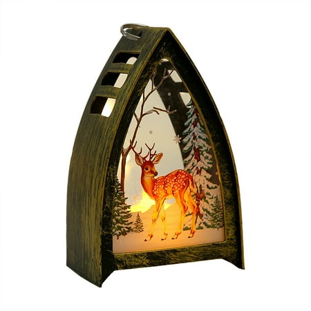 

Night Lights Hut Design Electronic Christmas Decorations LED Light New Children s Hand Held Gift Window Display Pendant LED Night Light Religion For Christmas Decoration Little Night Light