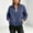 Navy women's lightweight windbreaker jacket a1, variant on Bzdzmqm Womens Plus Size Zip Up Jackets for Women Fall Spring Collared Long Sleeve Casual Solid Outdoor Lightweight Coat Blazer for Work Travel, Navy 5XL