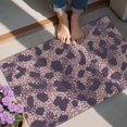 thumbnail image 4 of Purple and Pink Leopard Pattern Door Rugs,Washable Non Slip Door Mats Indoor,Decorative Door Mats,Entry Mat Indoor for Entrance,Bedroom,Kitchen,Bathroom,20"x32", 4 of 6