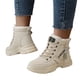 thumbnail image 2 of Zapatos de mujer botas de nieve altas, cálidas y versátiles, zapatos de algodón, zapatos de terciopelo para correr, botas vaqueras, 2 of 5