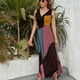 thumbnail image 3 of Vestido Largo Sin Mangas Para Mujer, Irregular Shape Traje Informal Para Cumpleaños, Verano, 3 of 5