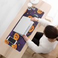 thumbnail image 3 of Long Mouse Pads for Desk,Halloween Pumpkin Bat Pattern Desk Mats on Top Of Desks, Desk Mouse Pad Extra Large with 3mm Non-Slip Base and Stitched Edge for Gaming,Office,Work,Home 31.5x11.8in, 3 of 5