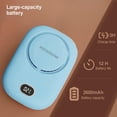 thumbnail image 3 of AOCOOLFAN Ventilador portátil para el cuello, mini pequeño ventilador personal de mano, recargable por USB, 3 velocidades, para niñas, niños, mujeres, pestañas, viajes, hogar, oficina, al aire libre, 3 of 5