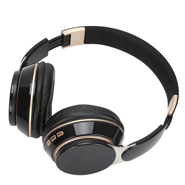 5.0 OverEar Headset with Builtin Microphone: HiFi Bass Stereo Sound, Adjustable Retractable Headband. LongLasting Comfort and Multiple Listening Options, Compatible for All or