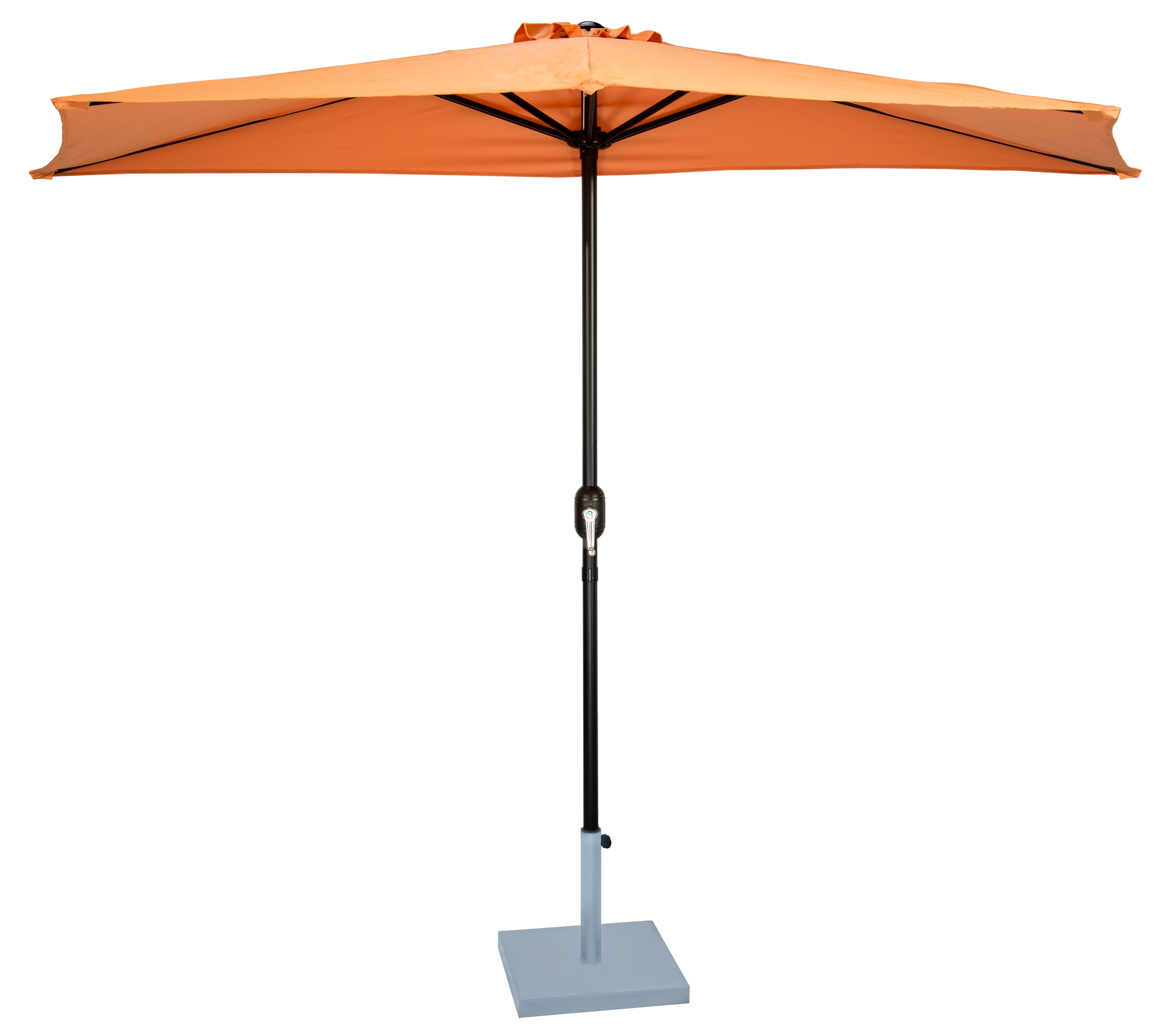 15 in Square 28 lb Cement Umbrella Base (Grey)