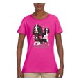 thumbnail image 2 of If It's Not an English Springer Spaniel It's Just a Dog Gift | Womens Dog Lover Graphic T-Shirt, Fuschia, 2XL, 2 of 3