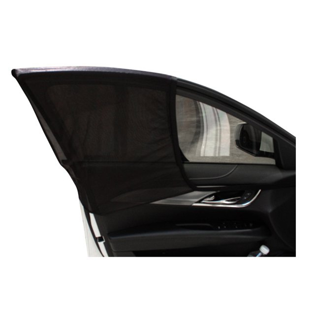 Speravity Parasol de coche cortina aislamiento tela protección escudo Universal ajustable elástico ventana Protector películas Accesorios Ventana automotriz Negro 105*52 CM M Speravity VI017339-01