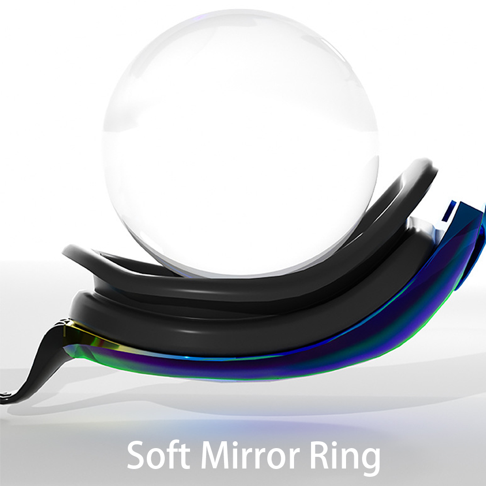 Myecovie Swim Goggles 2-Pack Anti-Fog Silicone photo 2
