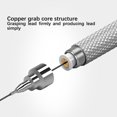 thumbnail image 2 of Transemion Mechanical Pencil Metal Writing Pens Sketch Pencils Low Center Of Gravity Student Stationery School Industry Supplies Metal Pink 0.7, 2 of 9