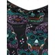 thumbnail image 3 of TAPA DE TANK TAJA DE SWING DE TIENDO GOTIC Rosegal Camisetas sin mangas de talla grande, 3 of 5