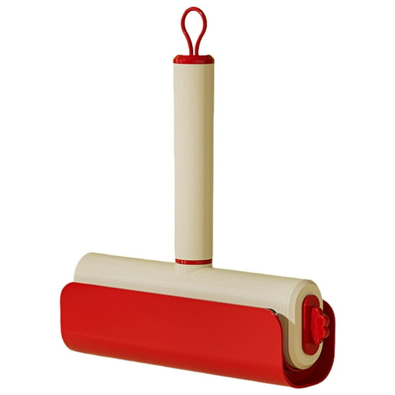 Hiroekza Super-Sticky Lint Roller Refills Pet Hair Remover - Reusable & Effortless Clothes & Fabric Hair Remover Beige